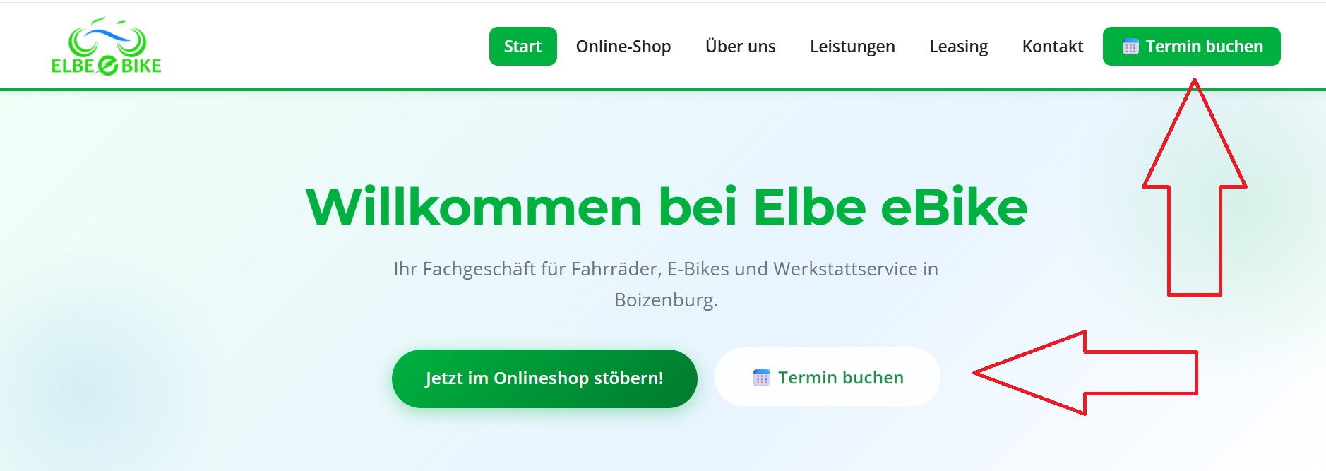 Neue Website mit Online-Terminbuchung
