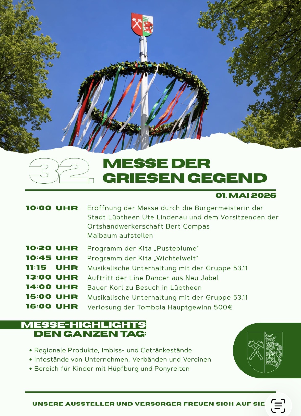 32. Messe der Griesen Gegend – Elbe eBike ist dabei